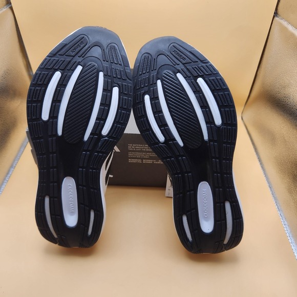 Adidas Shoes Womens Size 11 White Black Runfalcon 3.0 Cloudfoam Running HP7557 - Picture 7 of 10